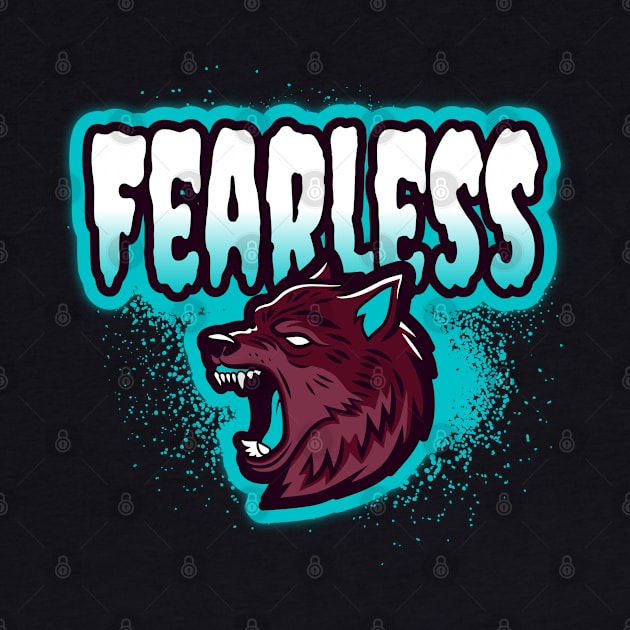 Fearless Wolf by Wolf Clothing Co